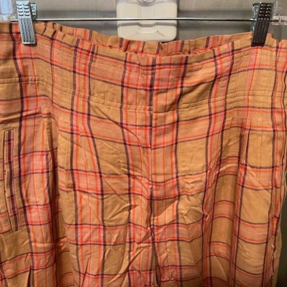 Maeve Albane Retro Plaid Wide Leg Pants - Picture 11 of 16